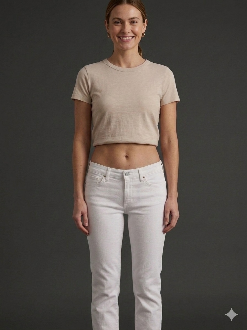 LOFT Modern Straight Leg Jeans White Size 26 / 2 NWOT